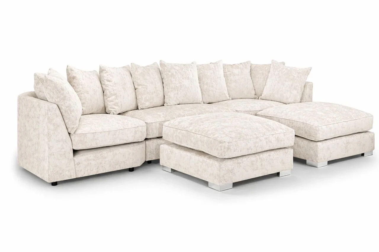 Bishop Alaska Pearl U-Shape Sofa – Stylish Comfort for Your Home