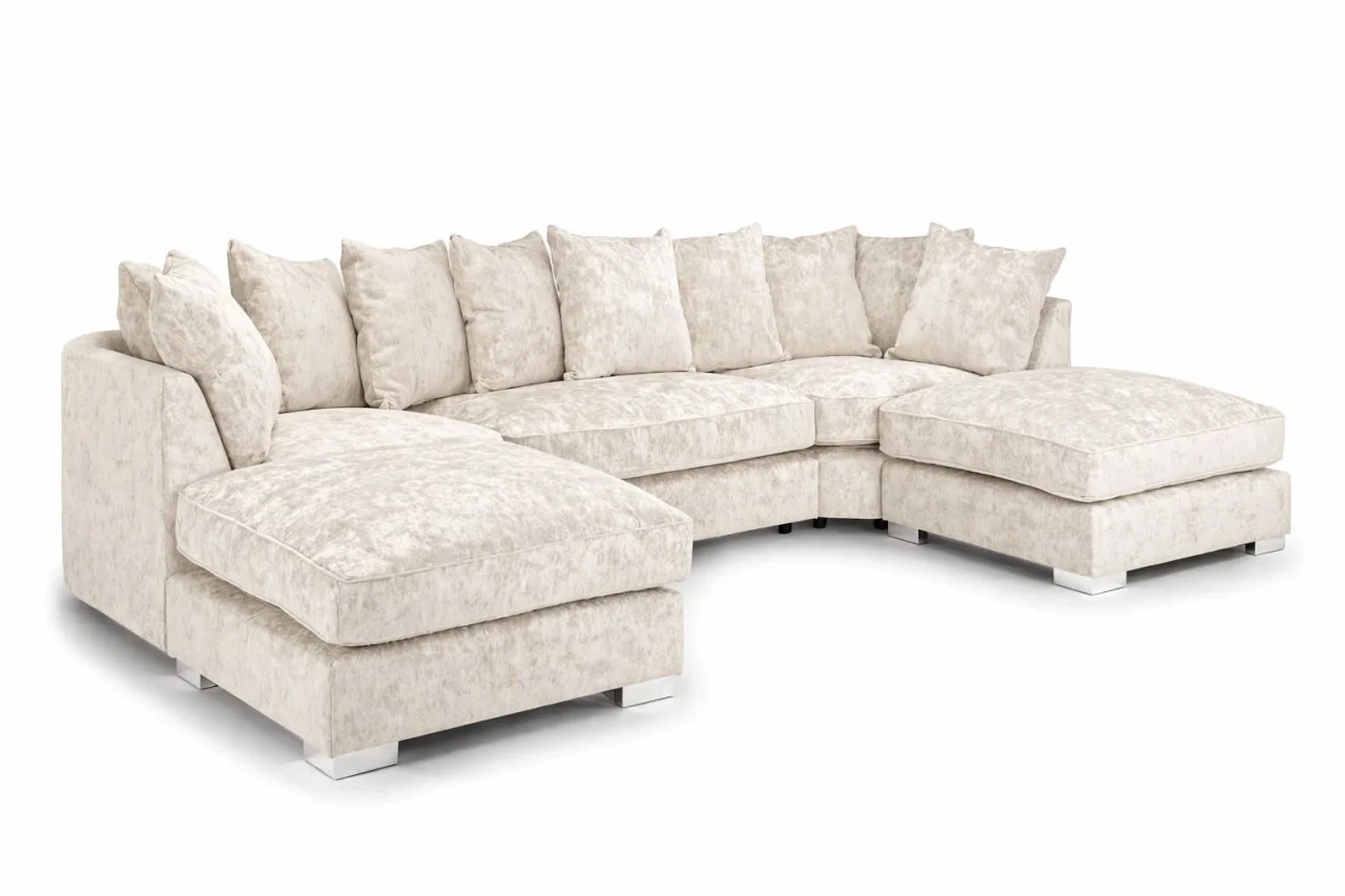 Bishop Alaska Pearl U-Shape Sofa – Stylish Comfort for Your Home